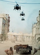 Scene from Black Hawk Down