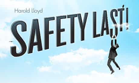 TCM poster for Harold Lloyd's Safety Last!