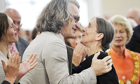 Wim Wenders with Pina Bausch