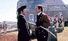 Mel Gibson and Jason Isaacs in The Patriot (2000)