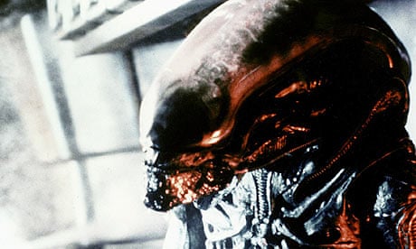 Scene from Ridley Scott's Alien (1979)