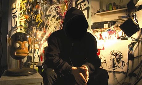 Still from Exit Through the Gift Shop, the film by Banksy