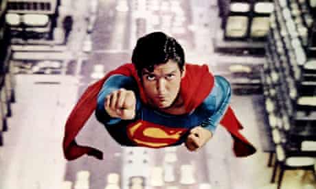 The Krypton factor ... Christopher Reeve as the original Superman in the 1978 film.