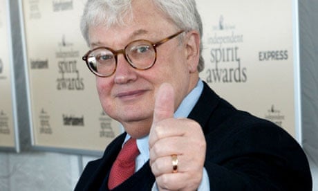 Return of the hack ... Roger Ebert before cancer forced him to give up broadcasting.