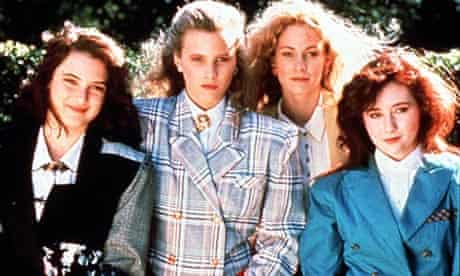 Winona Ryder, Kim Walker, Lisanne Falk and Shannen Doherty in Heathers