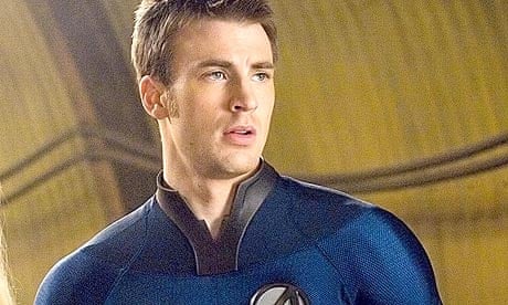 Chris Evans as Johnny Storm in Fantastic Four: Rise of the Silver Surfer