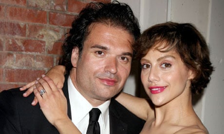 Simon Monjack with his wife Brittany Murphy