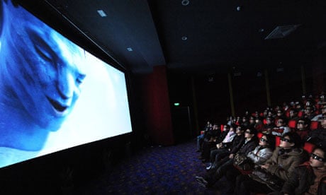 Chinese audience watch Avatar, 2010 