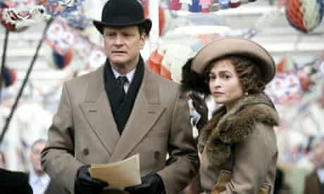 Colin Firth and Helena Bonham Carter in The King's Speech