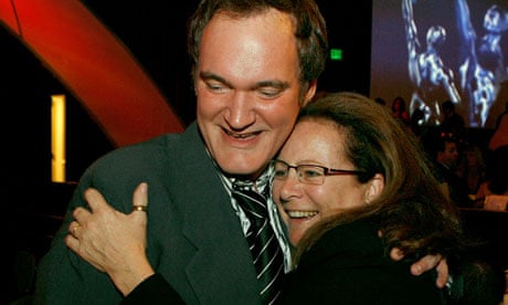 Quentin Tarantino and Sally Menke in 2007.