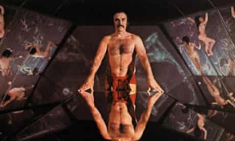 Sean Connery in the film Zardoz (1974)