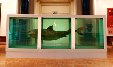 Damien Hirst's The Physical Impossibility of Death in the Mind of Someone Living (1991).