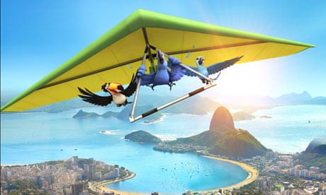 Rio dances on the Brand as Hop slips and Scre4m lands | Animation in film | The Guardian Rio dances on the Brand as Hop slips and Scre4m lands | Animation in film | The Guardian