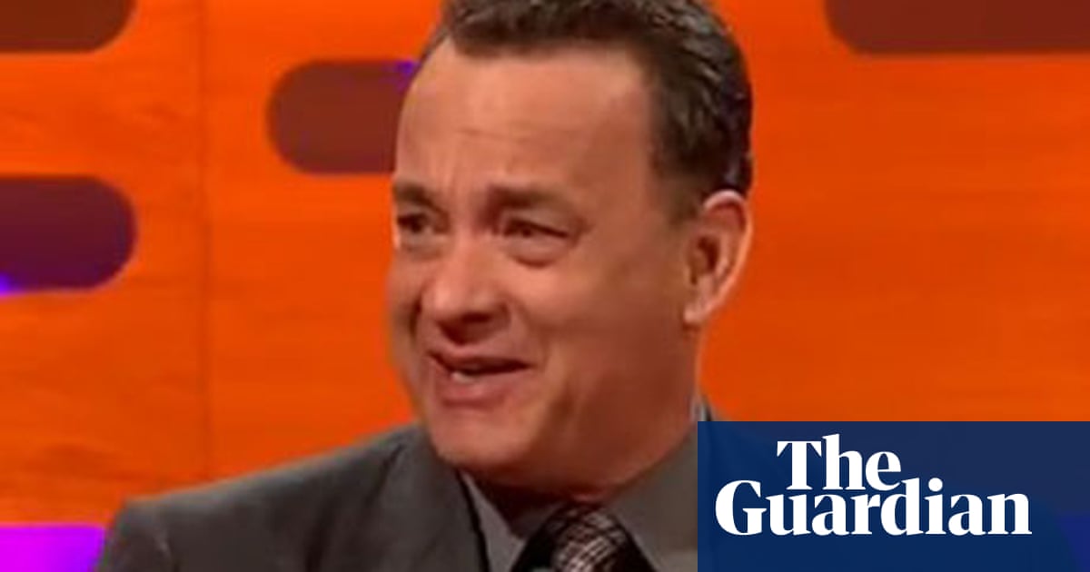 Tom Hanks Chat Show Persona Is A Real Charmer Tom Hanks The Guardian Tom Hanks Chat Show Persona Is A Real Charmer Tom Hanks The Guardian