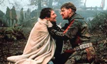 A still from Henry V, directed by Kenneth Branagh