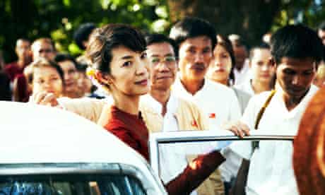 Aung San Suu Kyi Biopic The Lady Is Underground Hit In Burma Aung San Suu Kyi The Guardian Aung San Suu Kyi Biopic The Lady Is Underground Hit In Burma Aung San Suu Kyi The Guardian