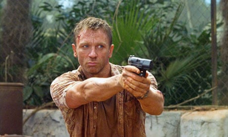 Depth charge … Daniel Craig, aka the 'blond Bond', in Casino Royale (2006).