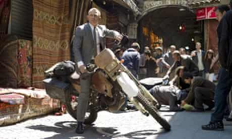 Skyfall … in the ascendancy at the UK box office.