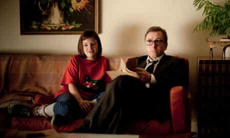 Sofa so good … Eloise Laurence and Tim Roth in Rufus Norris's Broken