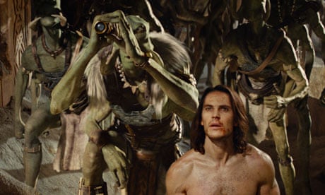 John Carter (Taylor Kitsch) watches audiences disappear over the horizon