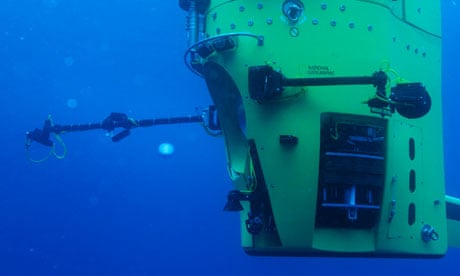 James Cameron Deepsea challenger test