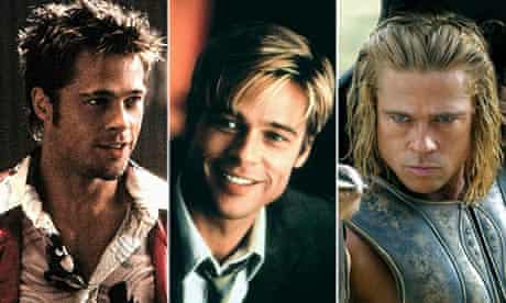Brad Pitt stars alongside his hair in Fight Club, Meet Joe Black and Troy.
