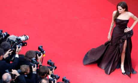 Angelina Jolie on the red carpet last year