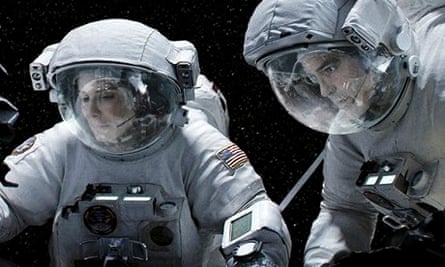 Gravity - Sandra Bullock and George Clooney