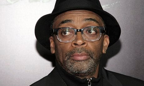 Spike Lee at an early screening of Old Boy in New York on 11 November 2013
