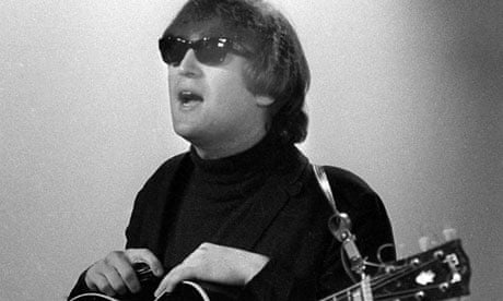 John Lennon in an image from Leslie Woodhead's book