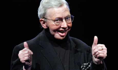 The film critic Roger Ebert who has died, aged 70