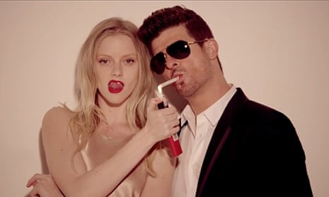 Robin Thicke's Blurred Lines video