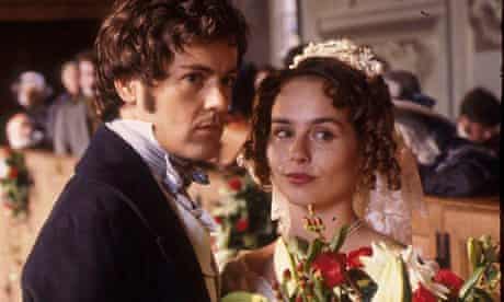 Toby Stephens as Gilbert Markham and Tara Fitzgerald as Helen Graham in The Tenant of Wildfell Hall