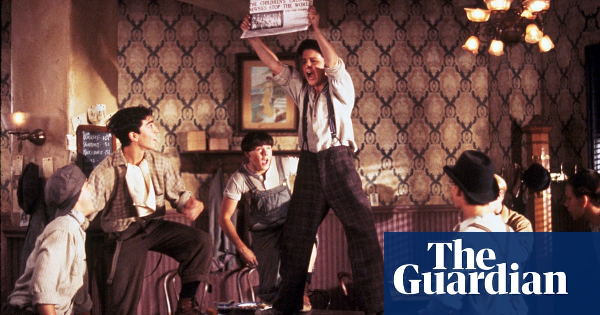Newsies Hold The Front Page It S Disney S Take On The News Boys Strike Movies The Guardian