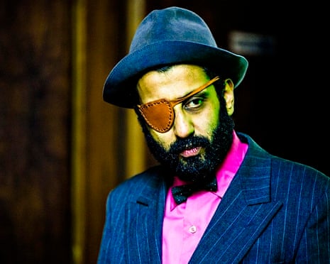 Ready to kill … Adeel Akhtar as Wilson in Utopia.