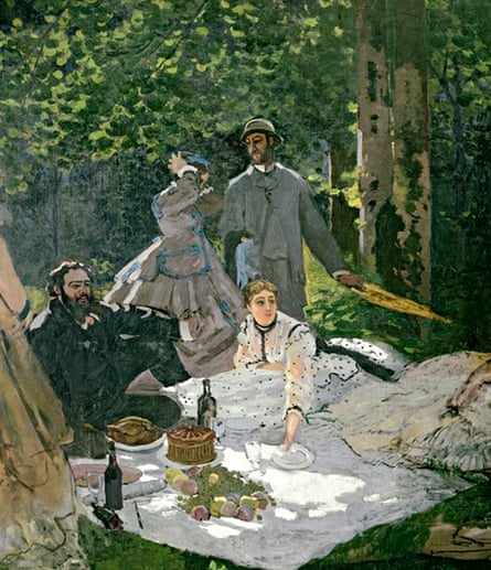 Claude Monet's Luncheon on the Grass (1865-6)