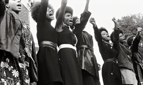 Black Panthers at a Free Huey Newton rally 1969