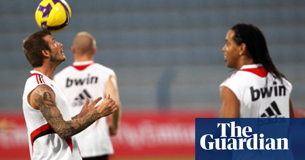 Liverpool Champions And Beckham To Face His Greatest Challenge How 09 Might Unfold David Beckham The Guardian