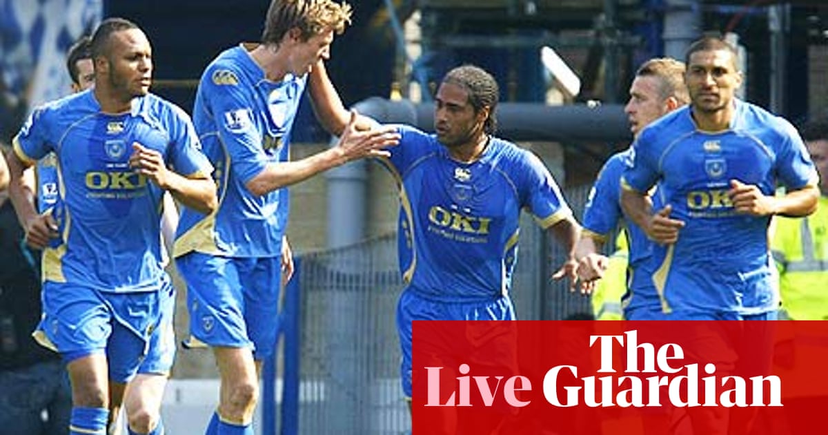 Premier League Portsmouth V Everton As It Happened Football The Guardian