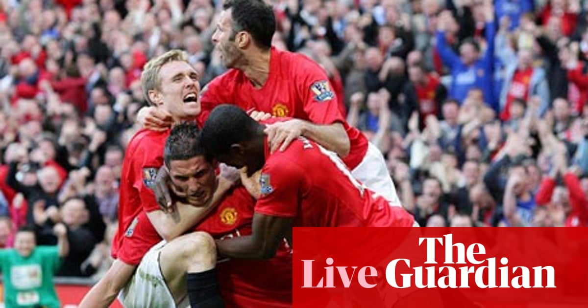 Manchester United V Aston Villa As It Happened Premier League The Guardian