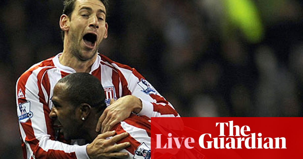 Premier League Stoke City V Portsmouth As It Happened Football The Guardian