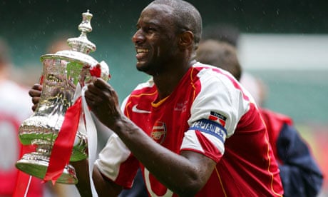 Patrick Vieira could return to Arsenal admits Arsène Wenger | Arsenal | The Guardian