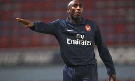 Sol Campbell close to Arsenal return after playing for reserves | Arsenal | The Guardian