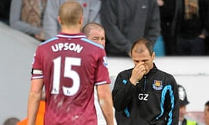 Gianfranco Zola To Consider His Future At West Ham United Football The Guardian