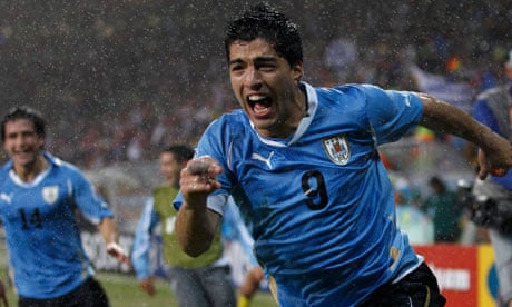 Luis Suarez, Uruguay v South Korea