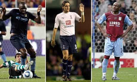 Patrick Vieira, Jonathan Woodgate and Nigel Re-Coker are available as free agents
