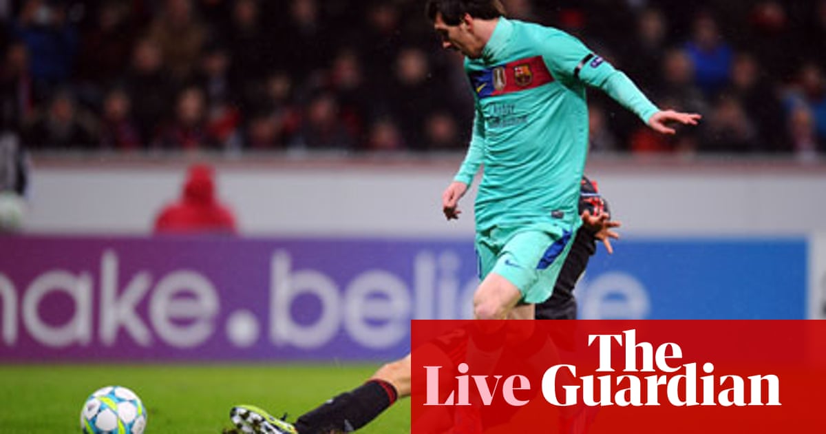 Bayer Leverkusen V Barcelona As It Happened Champions League 11 12 The Guardian