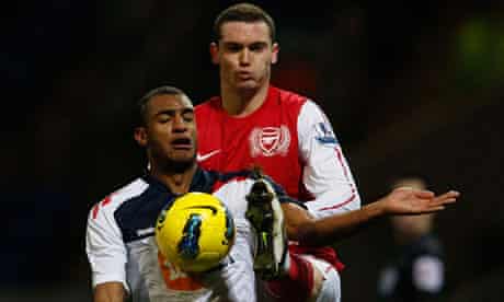 Arsenal's Thomas Vermaelen in action
