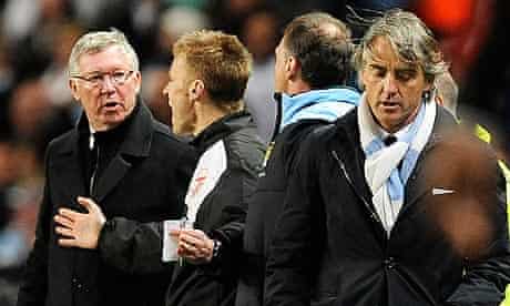 wallpapers Roberto Mancini Man City Manager sir alex ferguson accuses roberto