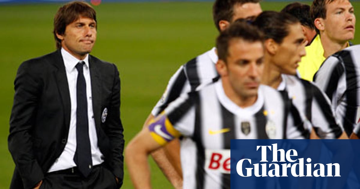 Juventus's Antonio Conte investigation evokes memories of Calciopoli |  Juventus | The Guardian